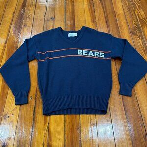 Cliff Engle LTD NFL Chicago Bears Wool Blend Sweater Men's Size Medium USA MADE
